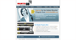 Desktop Screenshot of partner.unlimitedgb.com